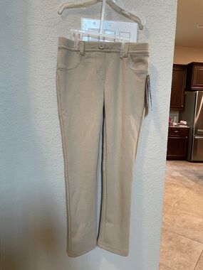 Nautica Light Beige Pull-On Knit Jeggings